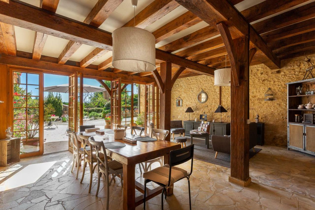 La Ferme De L'Embellie Gites Et Chambres D'Hotes Le Buisson-de-Cadouin Екстер'єр фото